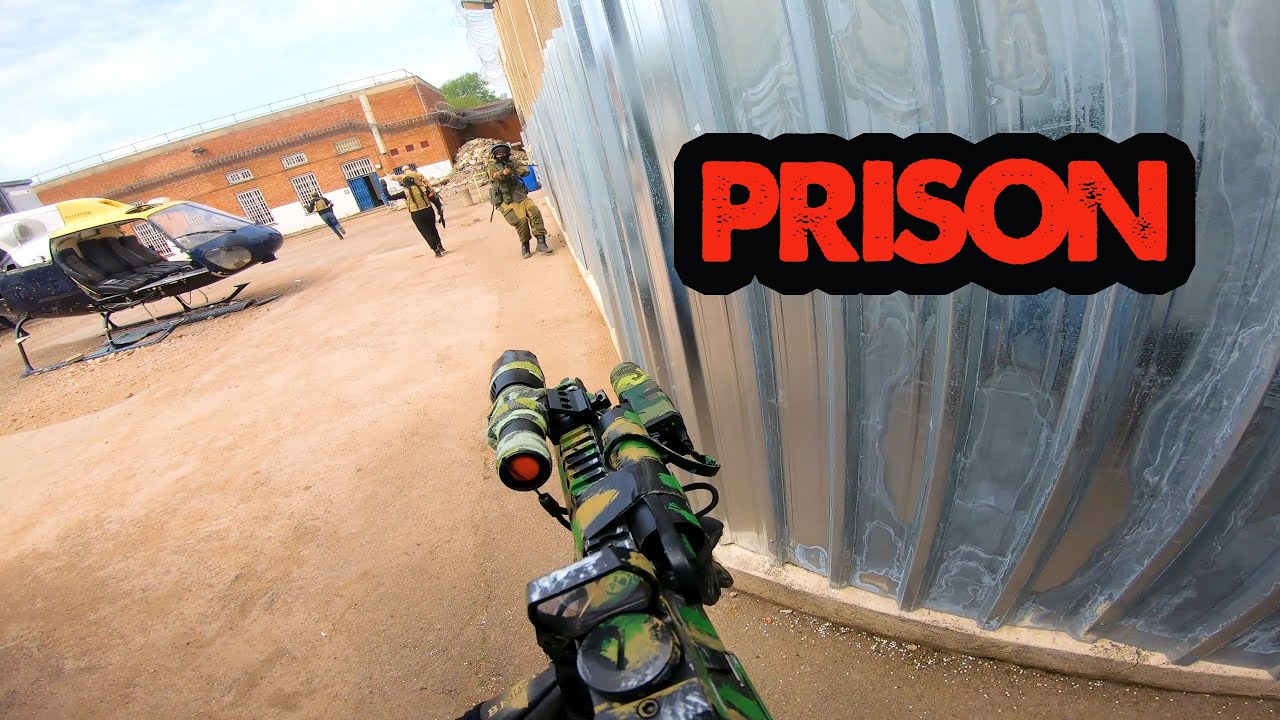 PRISON AIRSOFT camping in the shadows at UCAP Vendetta Gloucester