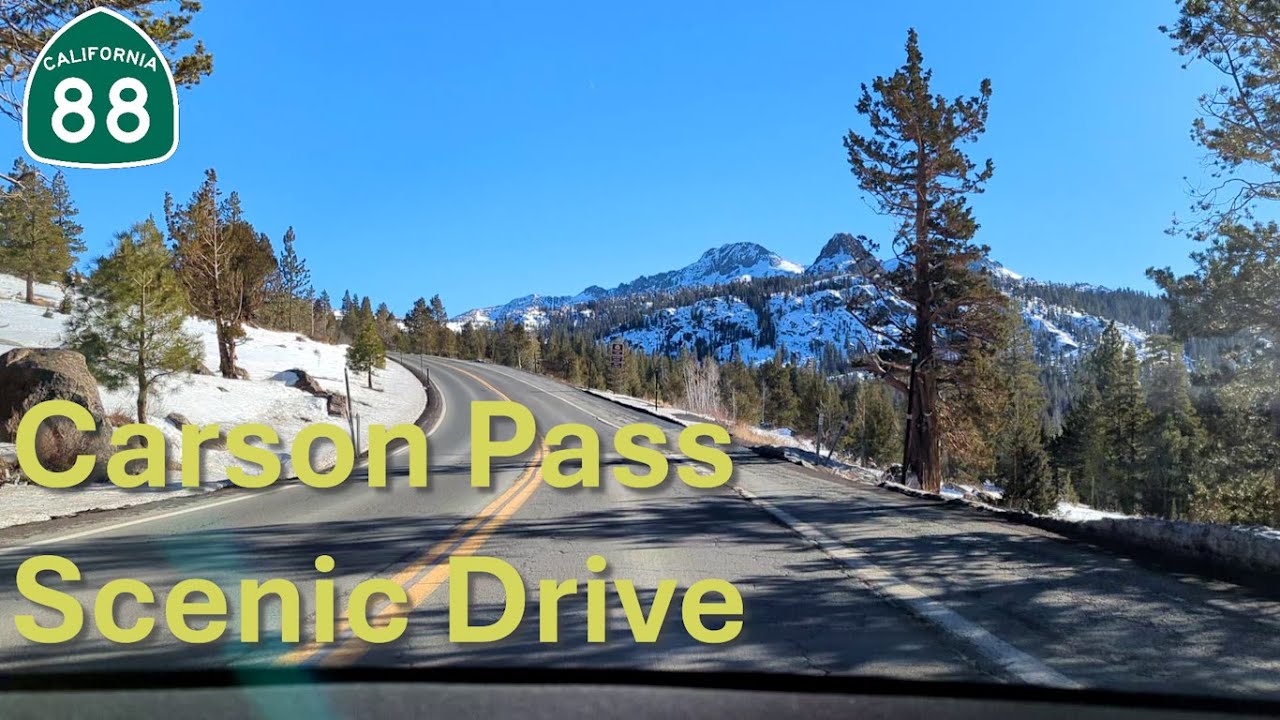 CA-88 Carson Pass Highway to South Lake Tahoe