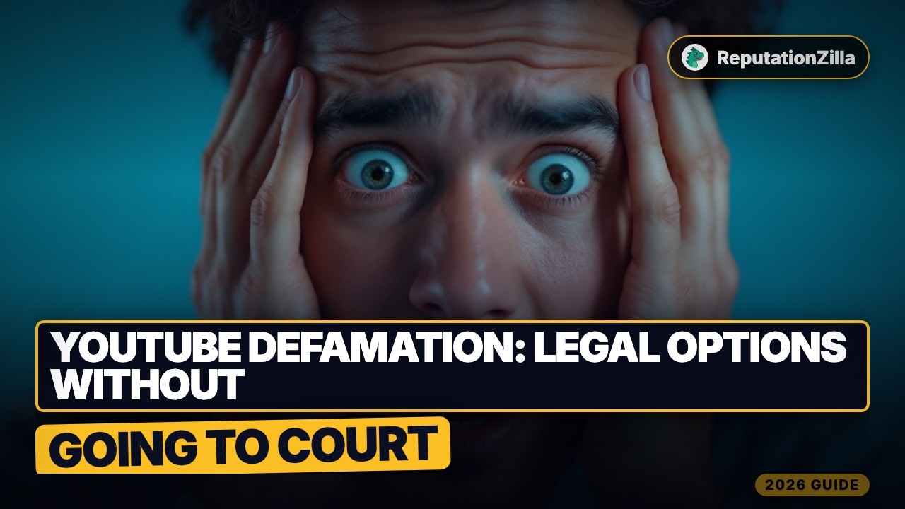 YouTube Defamation: Legal Options Without Going to Court (2026)