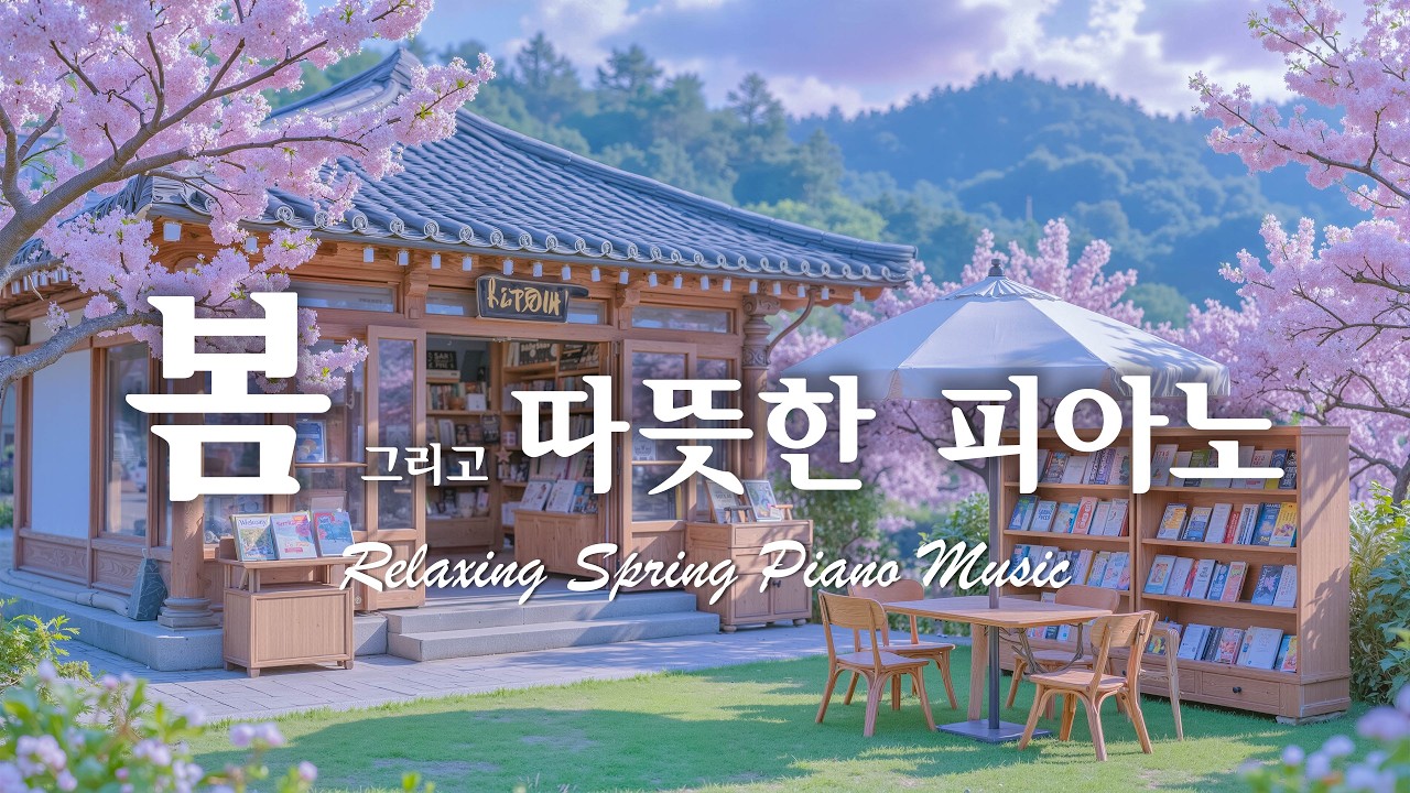 포근한 봄날 아침 감성 피아노 플레이리스트 🌸 하루를 부드럽게 시작하는 음악 | DREAMY MELODY