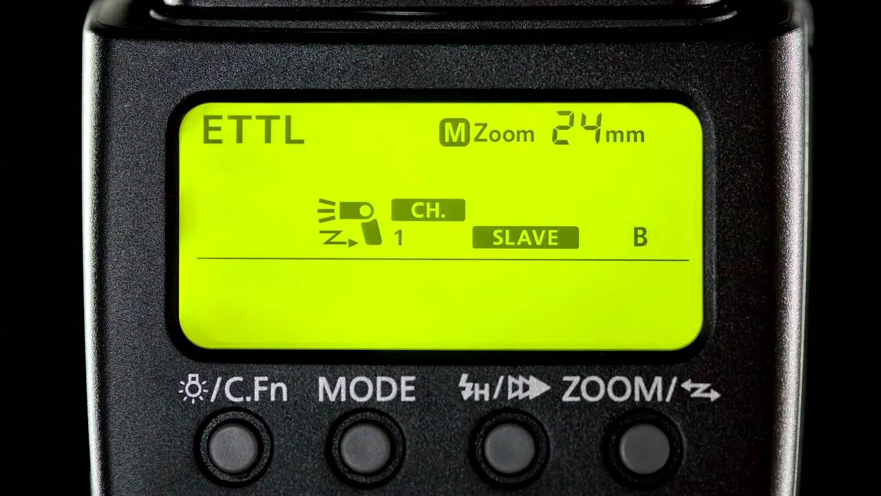 Canon EOS 60D Tutorial - Integrated Speedlite Transmitter 13/14