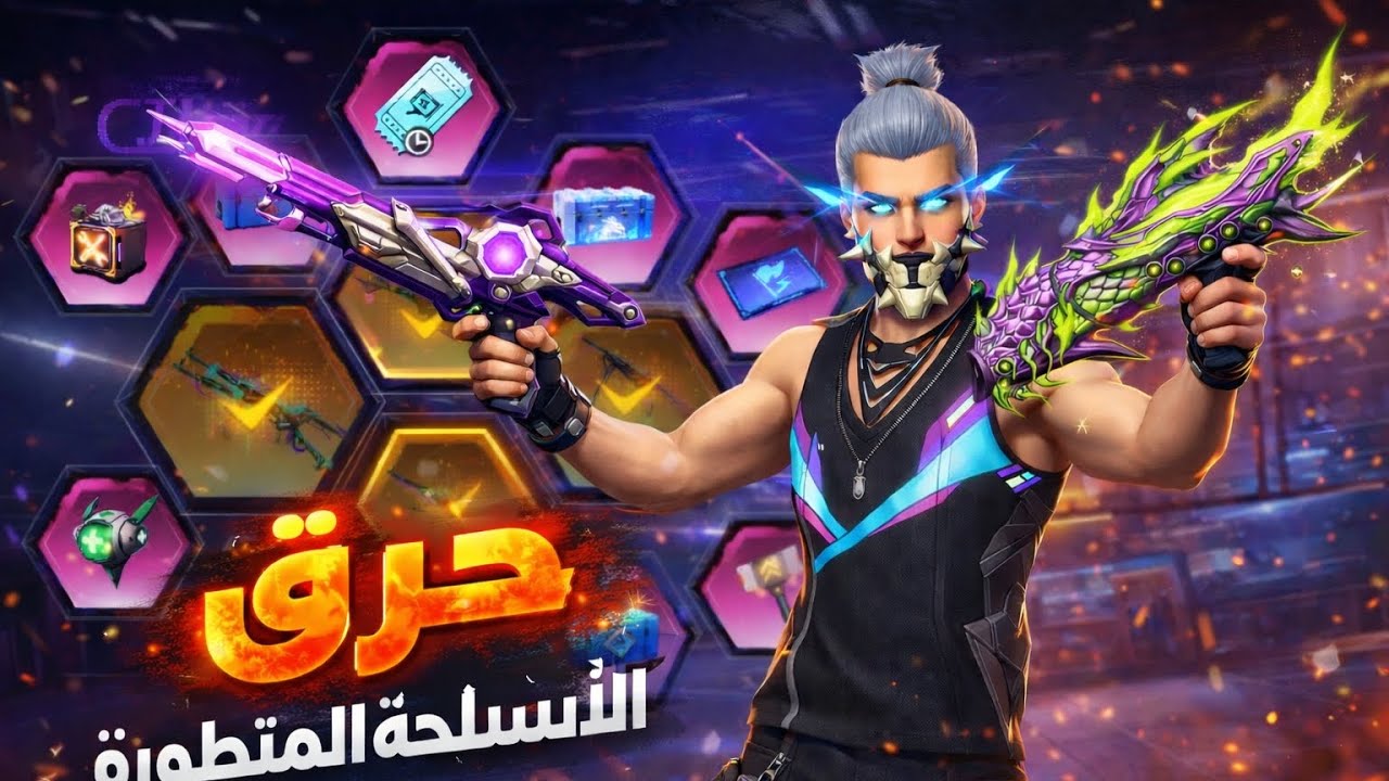 💎 حرق أسلحة المتطوره 🤯 البرابر الأسطورية 🥶