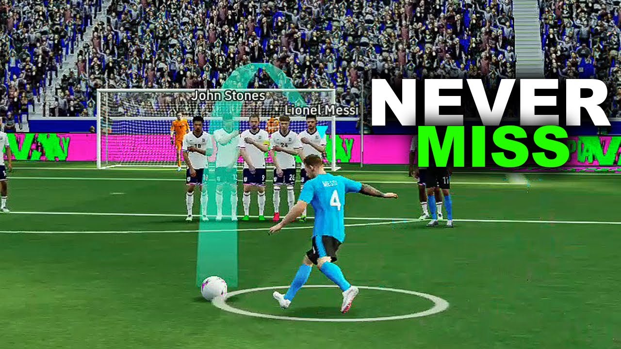 Идеальный способ забивать штрафные в eFootball Mobile |efootball2026|