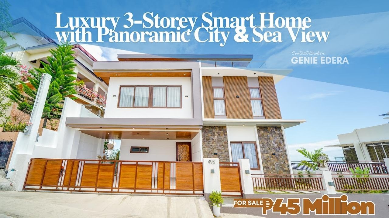 𝐅𝐎𝐑 𝐒𝐀𝐋𝐄: 𝐋𝐮𝐱𝐮𝐫𝐲 𝟑-𝐒𝐭𝐨𝐫𝐞𝐲 𝐒𝐦𝐚𝐫𝐭 𝐇𝐨𝐦𝐞 𝐰𝐢𝐭𝐡 𝐏𝐚𝐧𝐨𝐫𝐚𝐦𝐢𝐜 𝐂𝐢𝐭𝐲 & 𝐒𝐞𝐚 𝐕𝐢𝐞𝐰 𝐢𝐧 𝐓𝐚𝐥𝐢𝐬𝐚𝐲 𝐂𝐢𝐭𝐲, 𝐂𝐞𝐛𝐮