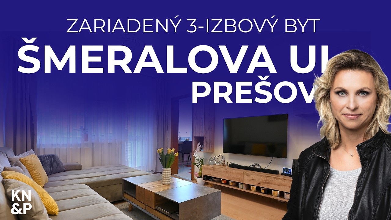 ZARIADENÝ, KOMPLETNE ZREKONŠTRUOVANÝ 3 IZBOVÝ BYT, SÍDLISKO III, PREŠOV