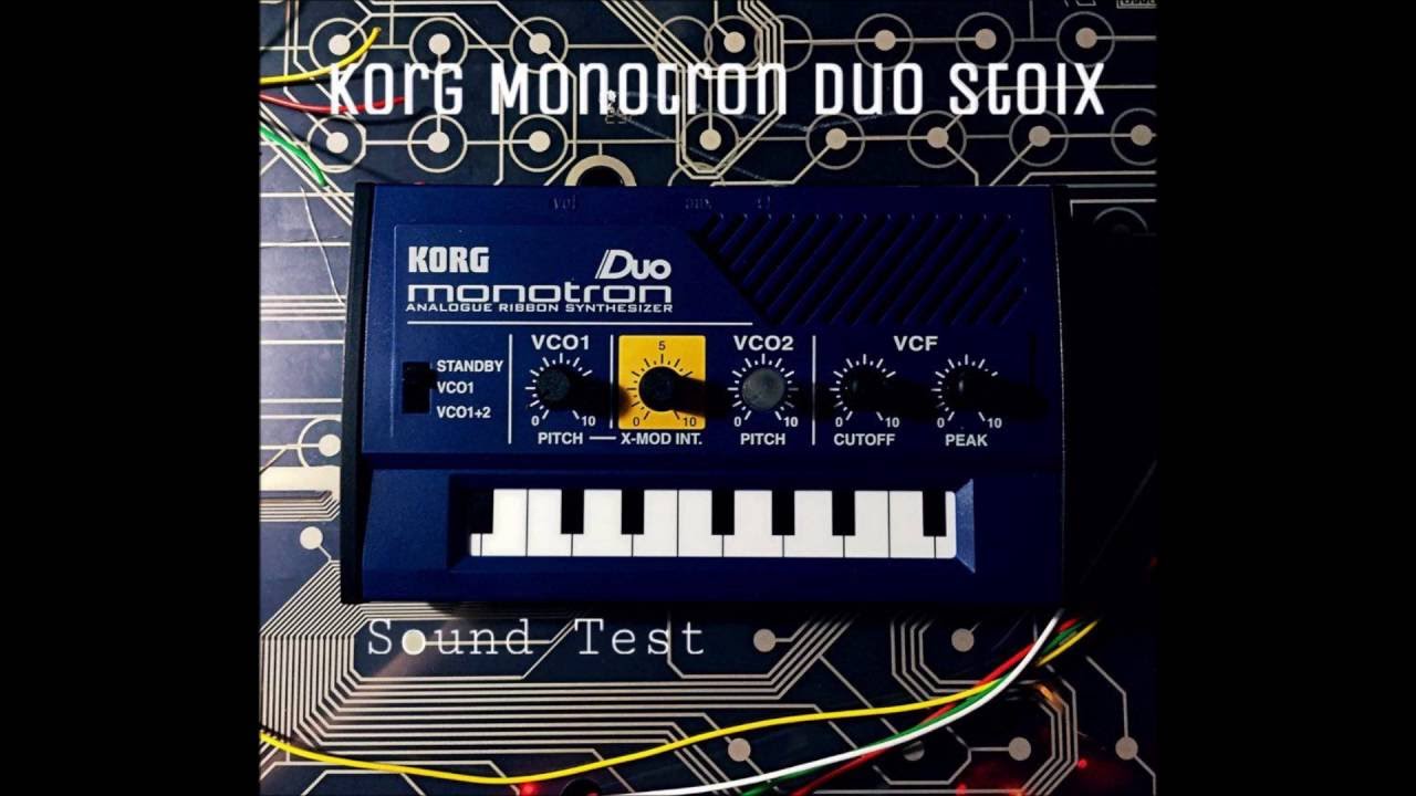 Korg Monotron Duo demo HQ