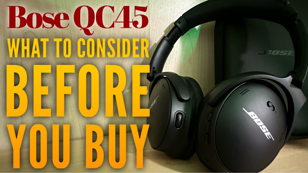 Bose QuietComfort 45 Review: True to the Name, BUT…