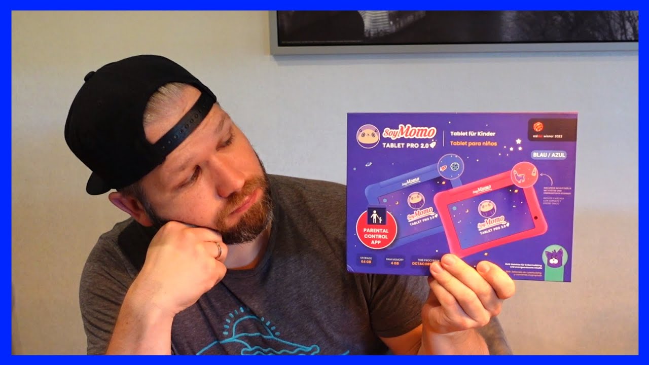 Kinder Tablet mit vielen Möglichkeiten!? SoyMomo Tablet Pro 2.0 2022 Review/Test | Papas Vlog