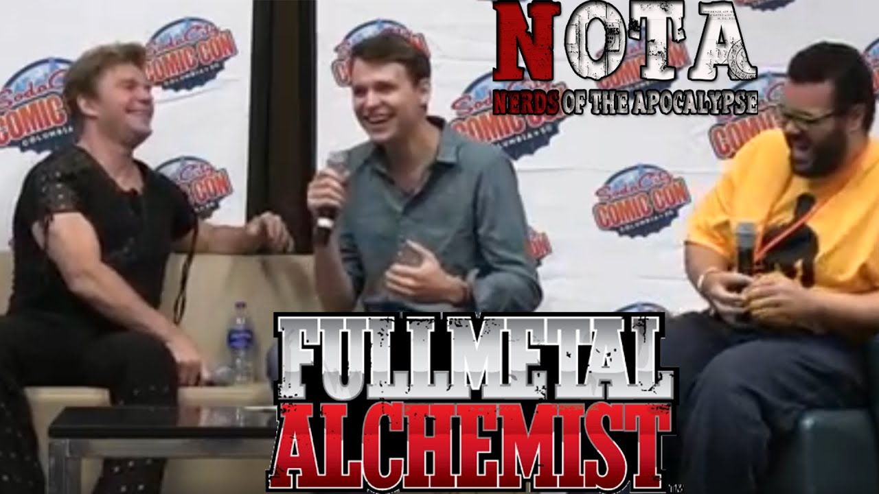 Full Metal Alchemist Panel from Soda City Comic Con 2018! Featuring Vic Mignogna and Aaron Dismuke!