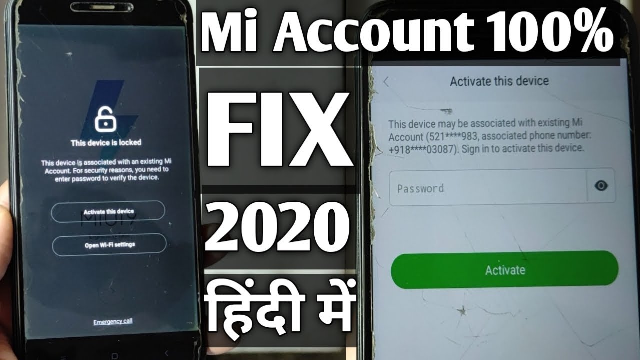 How To Unlock Account | Mi Account Password Reset | Mi Account Remove Without PC Mi Account FIX 2020
