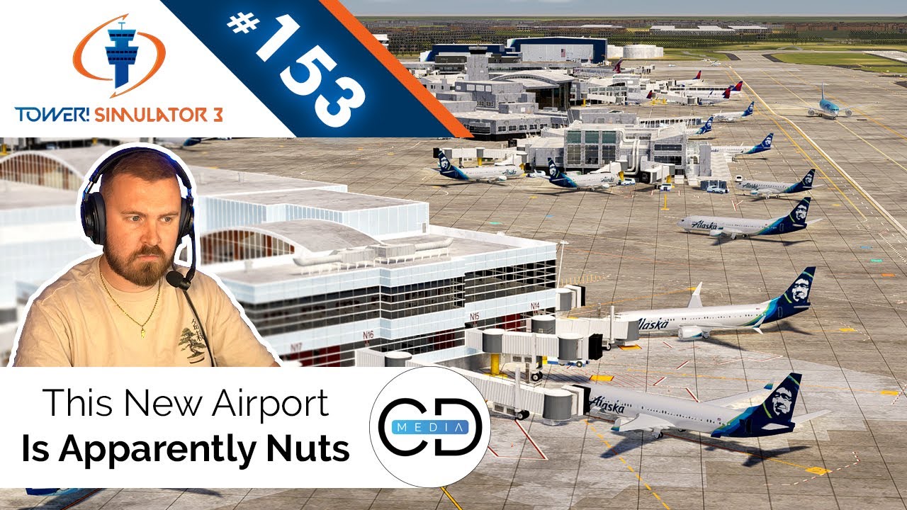 This New Airport is Apparently Nuts - Tower! Simulator 3, Episode 153