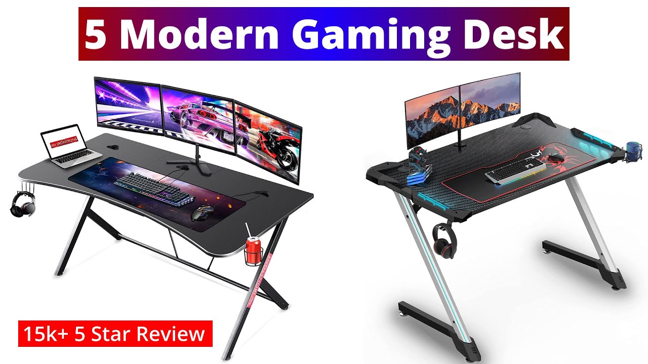 Top 5 Best Gaming Desks Buying Guide on The market ✅✅✅