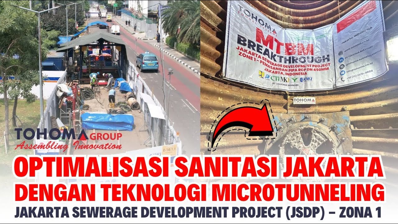 Optimalisasi Sewerage DKI Jakarta dengan Teknologi Microtunneling