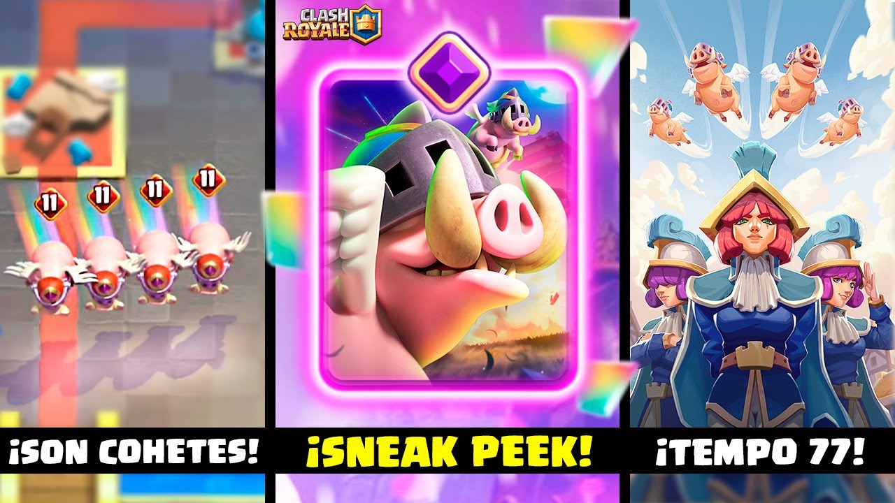 &iexcl;CERDOS REALES EVO! 🐽🪽 | NUEVA EVOLUCION ‼️ - noticias clash royale season 77