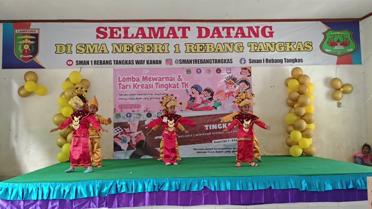 PAUD AL-HUDA | LOMBA TARI KREASI CSC KE IV SMAN 1 REBANG TANGKAS 