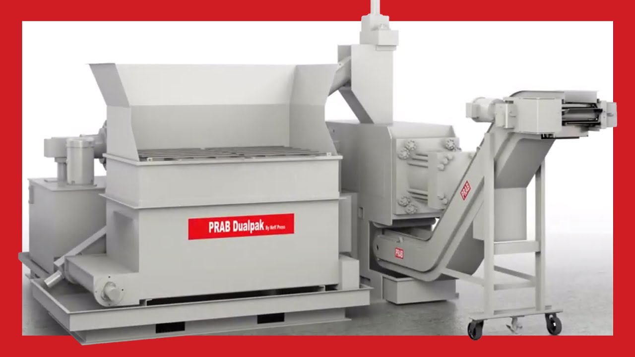 Enhance Metalworking Efficiency with a PRAB Dualpak&trade; Briquetter -Compress metal scrap to dense pucks