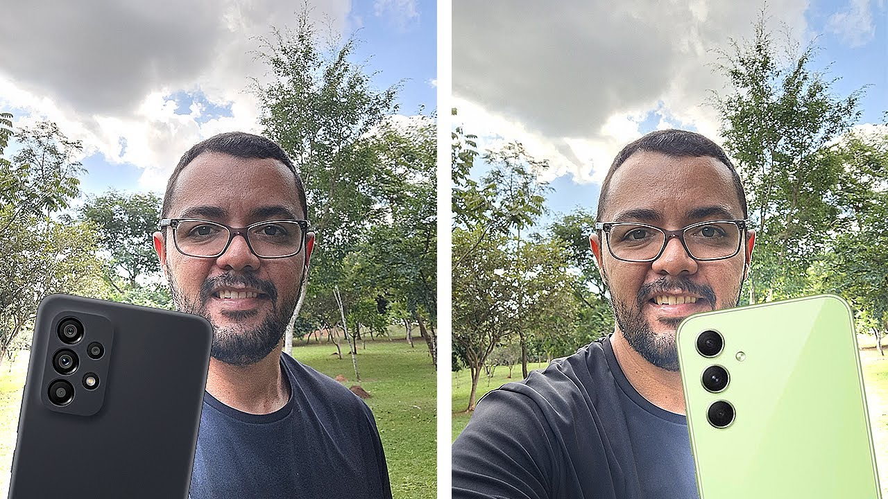 GALAXY A54 vs GALAXY A53: Quem é Melhor para FOTOS e VÍDEOS? (Teste de Câmeras)