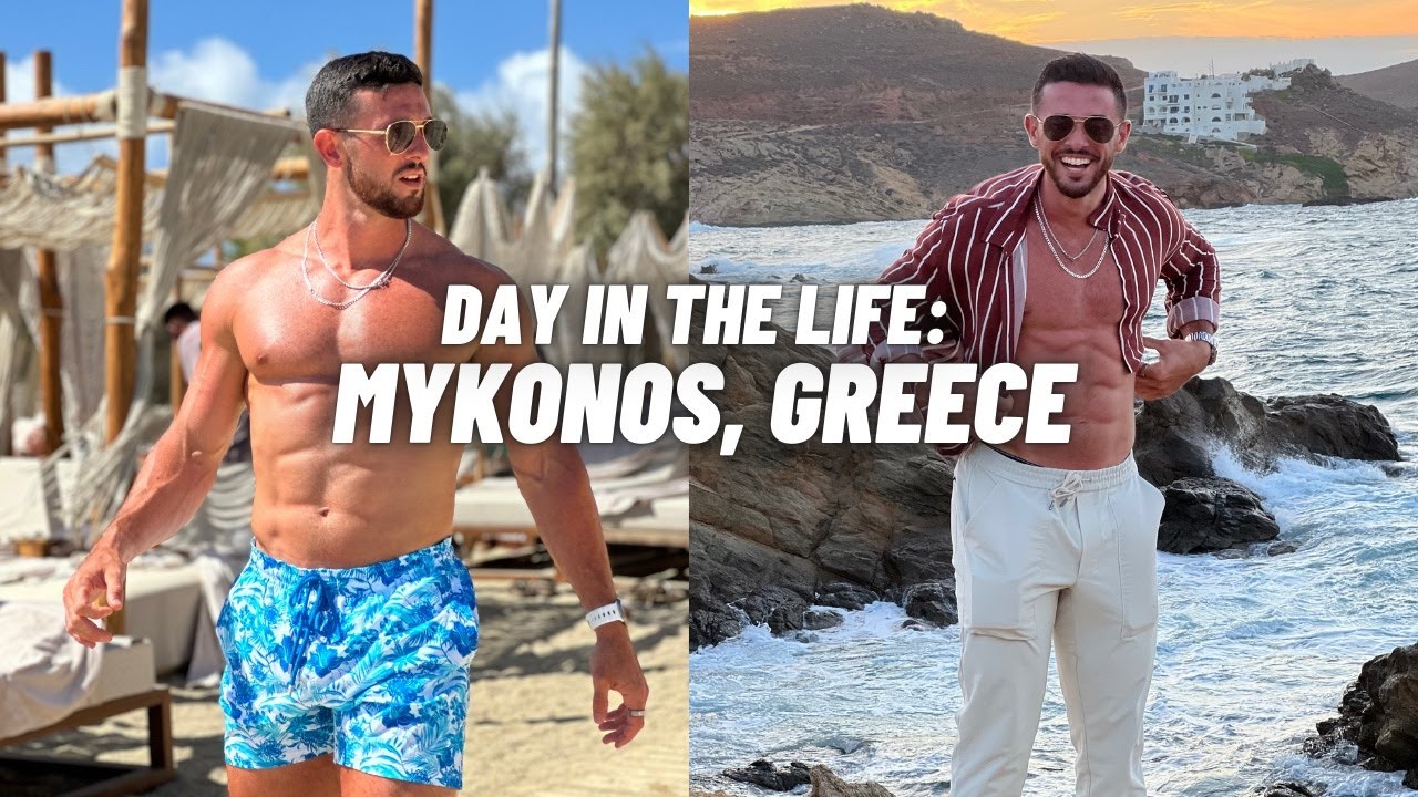 DAY IN THE LIFE IN MYKONOS, GREECE!