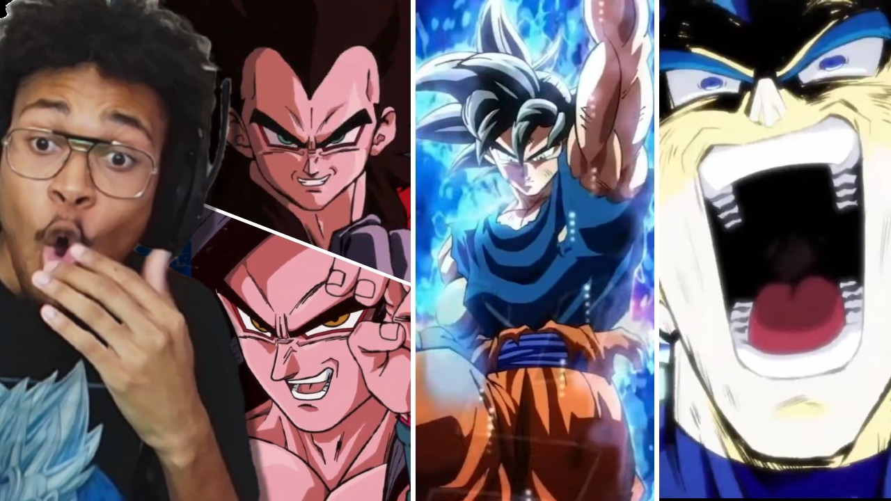NEW LR UI Goku + SSBE Vegeta and LR SSJ4 Vegeta + Goku Reaction on Dokkan Battle 11th Anniversary!