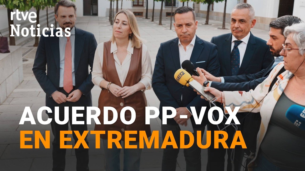 As&iacute; ha ANUNCIADO Mar&iacute;a GUARDIOLA el PACTO que la har&aacute; PRESIDENTA de la JUNTA  de EXTREMADURA | RTVE