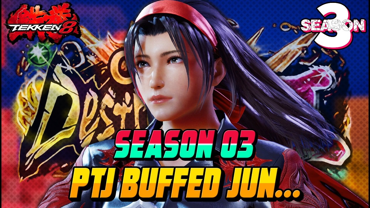 Tekken 8 Season 3 – PTJ World No.1 BUFFED Jun Is Cooking Everyone!