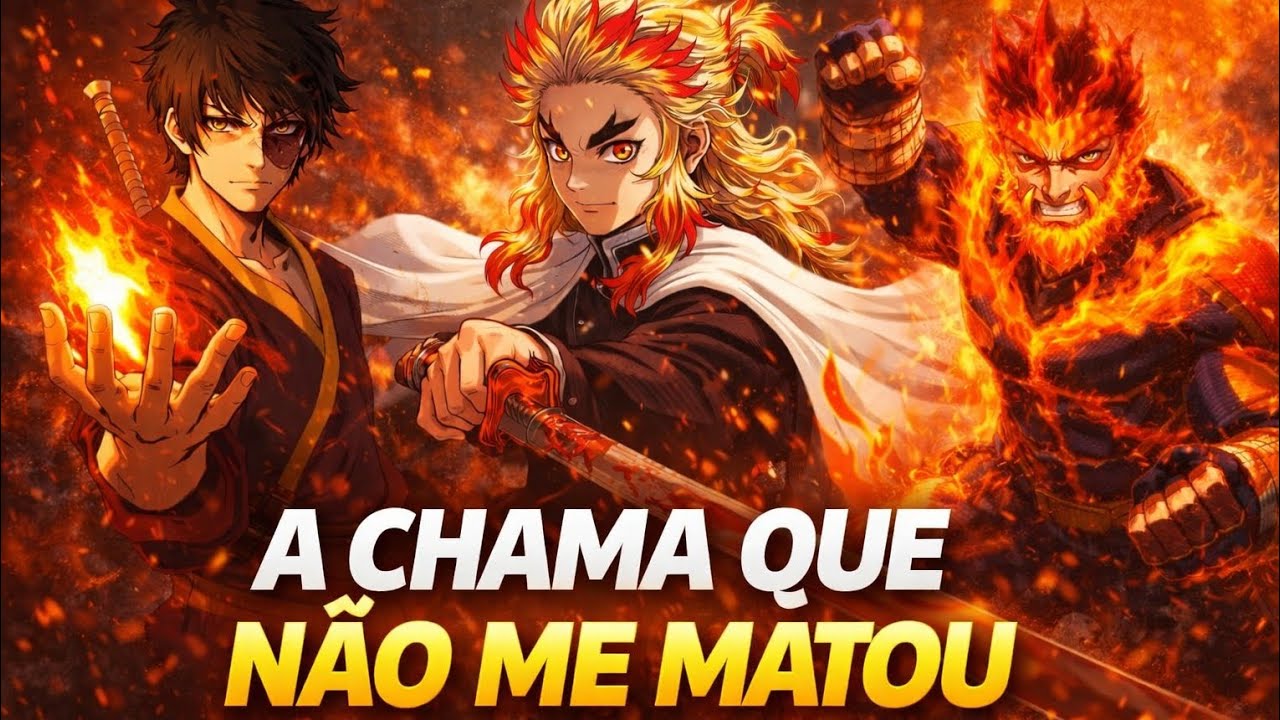 ZUKO x ENDEAVOR x RENGOKU | A CHAMA QUE NÃO ME MATOU 🔥 Rap de Anime cinematográfico 