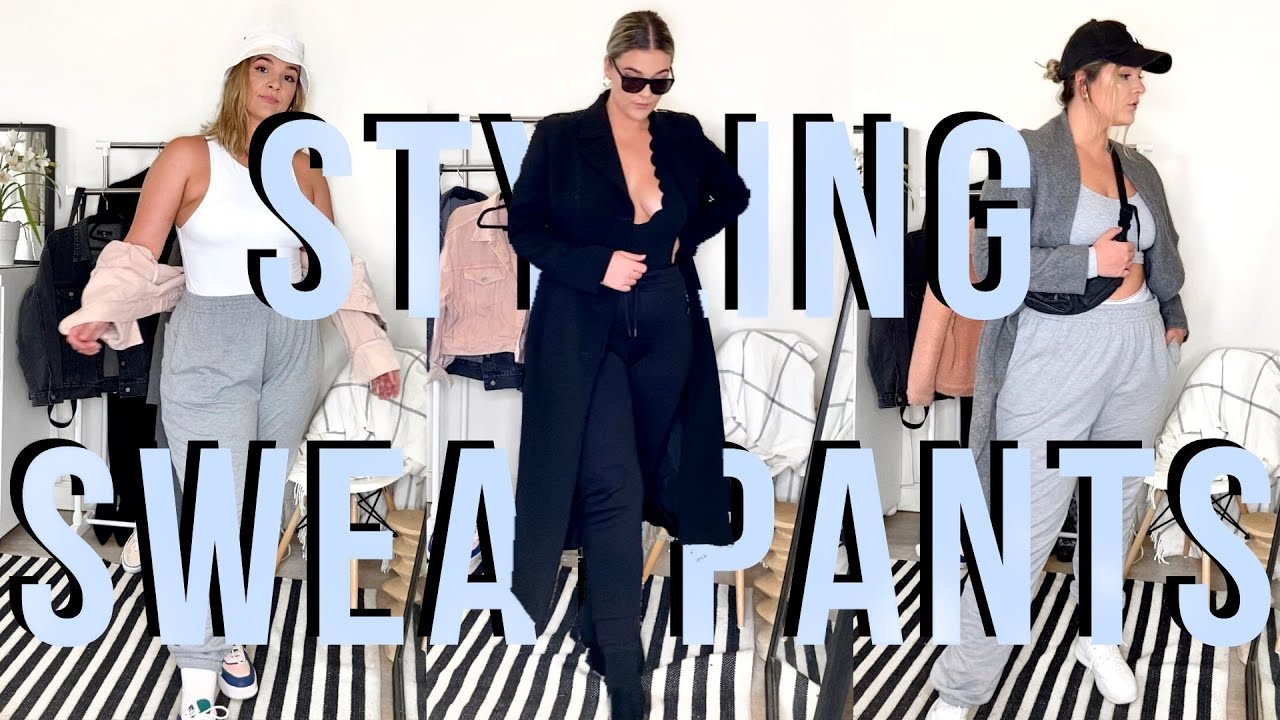 HOW TO STYLE SWEATPANTS: PLUS SIZE EDITION 🍑