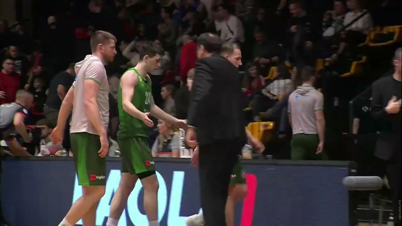 AdmiralBet ABA League 2025/26, highlights, Play-out Round 1: Vienna – Krka (13.2.2026)