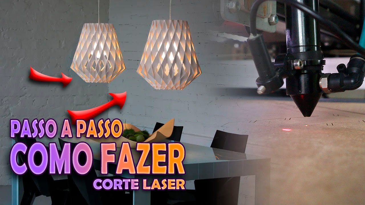Criando Luminária de teto com Corte Laser