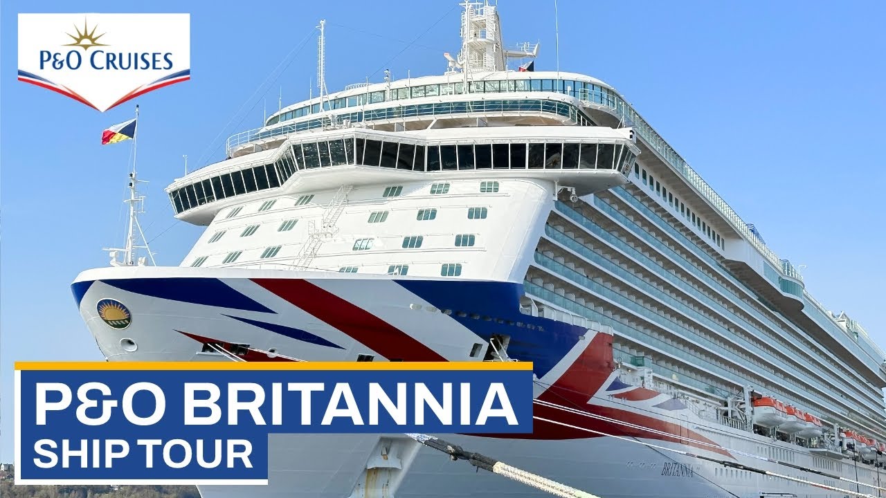 P&O Britannia | ПОЛНЫЙ КОРАБЛЬНЫЙ ТУР