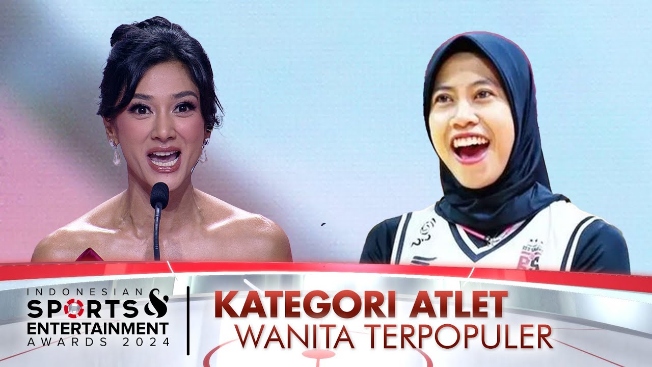 Pemenang Kategori Atlet Wanita Terpopuler | INDONESIAN SPORTS ENTERTAINMENT AWARDS 2024