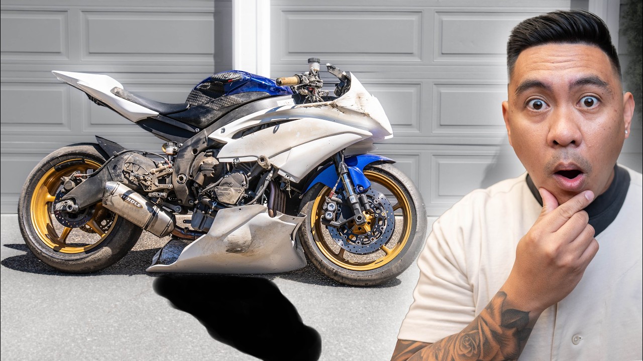 Rebuilding my crashed Yamaha R6!