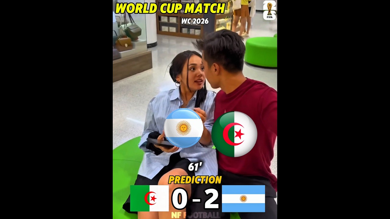 Argentina vs Algeria | FIFA World Cup 2026&trade; 🔥 #worldcup2026 #football