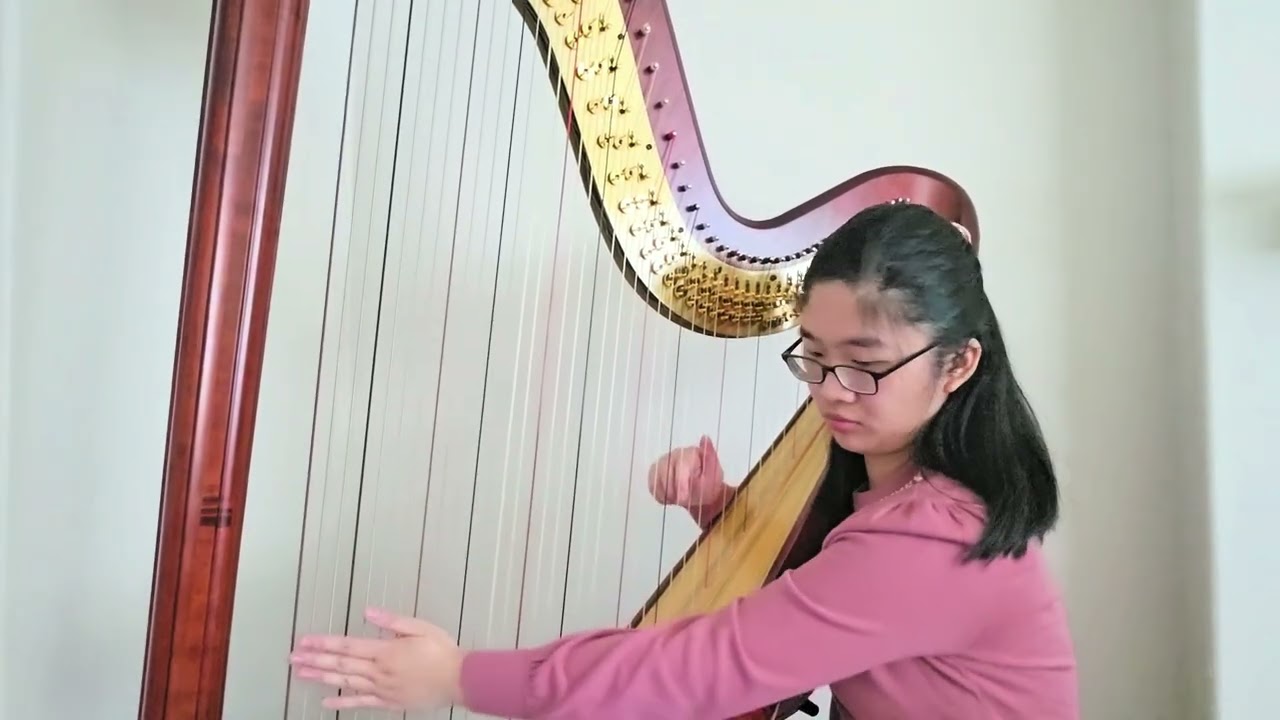 Louis Spohr~Variations sur l'air Je Suis Encore dans mon Printemps Op. 36 for Harp