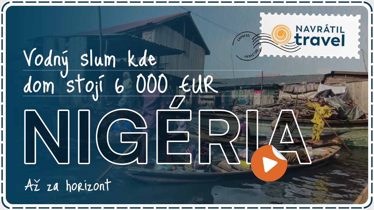 Lagos - Nig&eacute;ria - Najv&auml;č&scaron;&iacute; pl&aacute;vaj&uacute;ci slum na svete