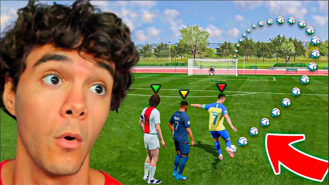 100 LONG-RANGE SHOTS WITH THE BEST FIFA PLAYERS!