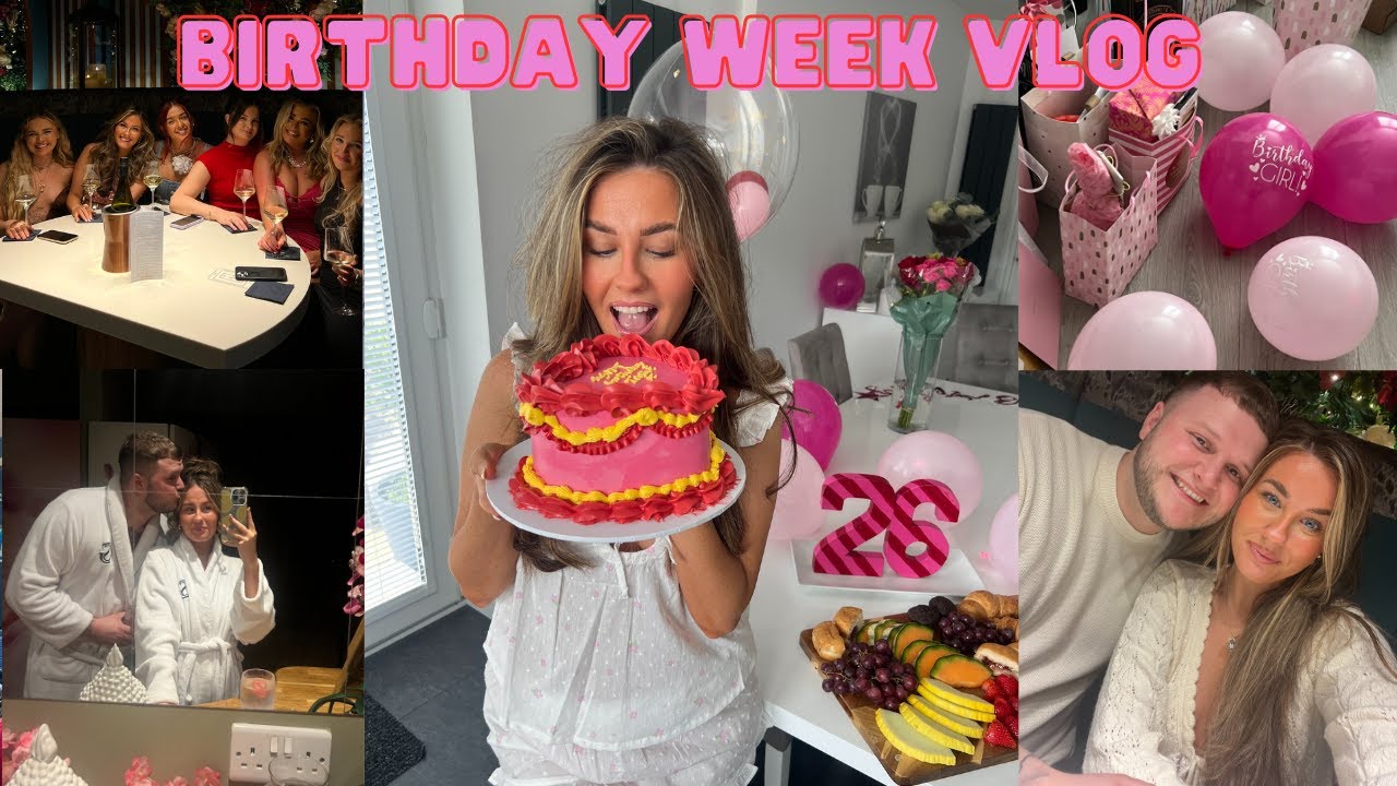 BIRTHDAY WEEK VLOG!! 26 🎂 | NC