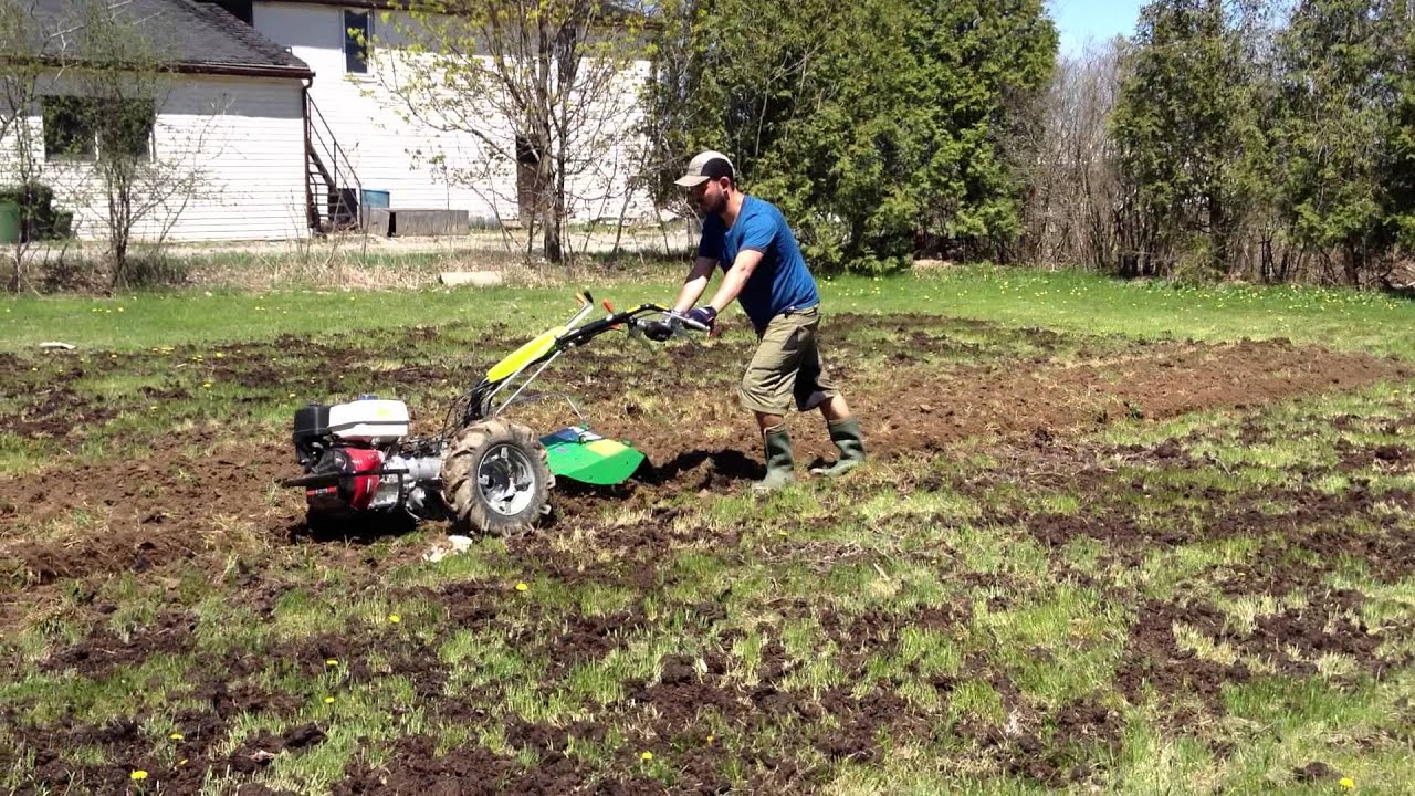The Berta Rotary Plow in Action