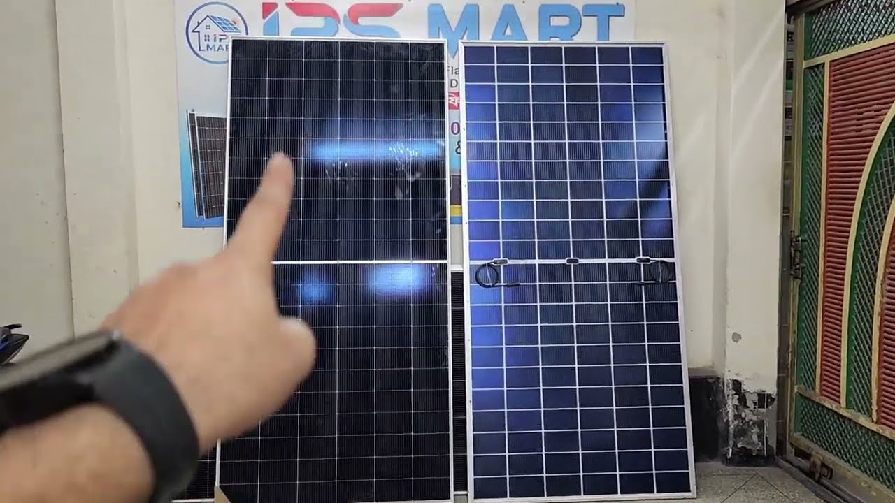 Trina Solar Panel : 595 Watt : Bi Facial Solar Panel : Grow Watt 5000 Watt Hybrid Solar Panel