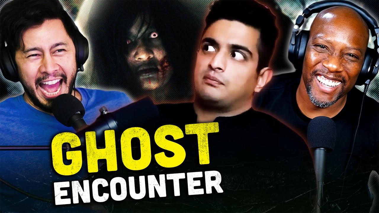 BEER BICEPS Encountered a Ghost While Dating a Girl REACTION! | TRS Clips | Real Scary Story