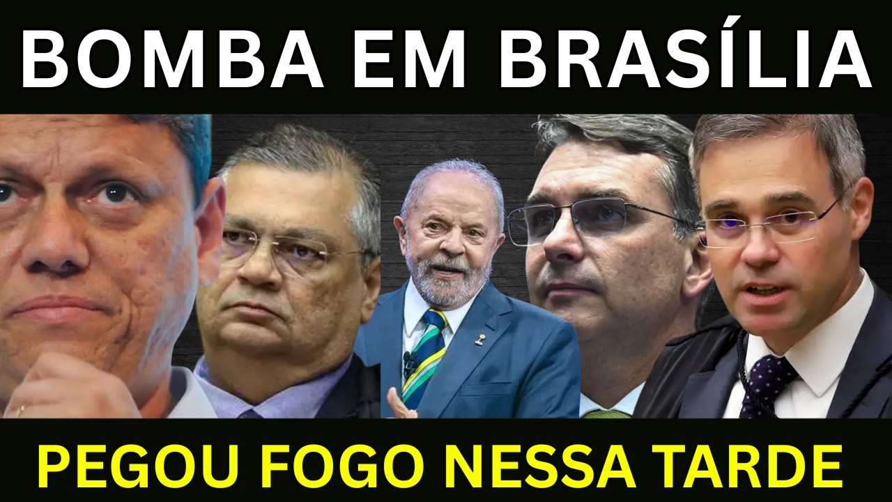 EXPLODIU AGORA EM BRASÏLIA - Tarde de Terça feira pega fogo, Corre corre geral !!!