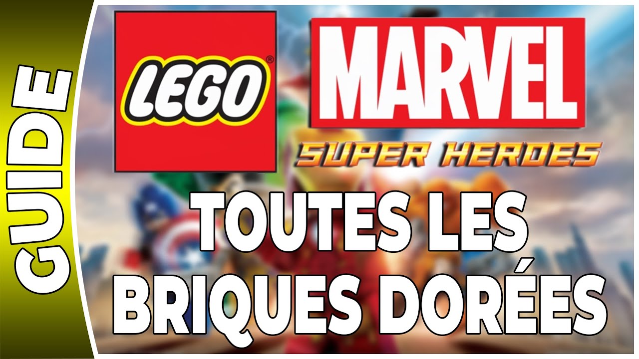 LEGO : Marvel Super Heroes - Toutes les BRIQUES DORÉES [PS4 FR]