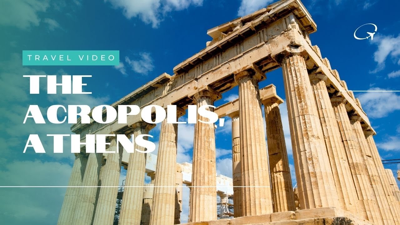 The Acropolis, Athens, Greece - CINEMATIC TRAVEL 4K Drone View