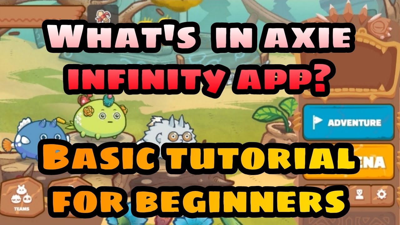 The Axie Infinity App|Basic Tutorial Videos  #axieinfinity #tutorialvideo #axieinfinityapp