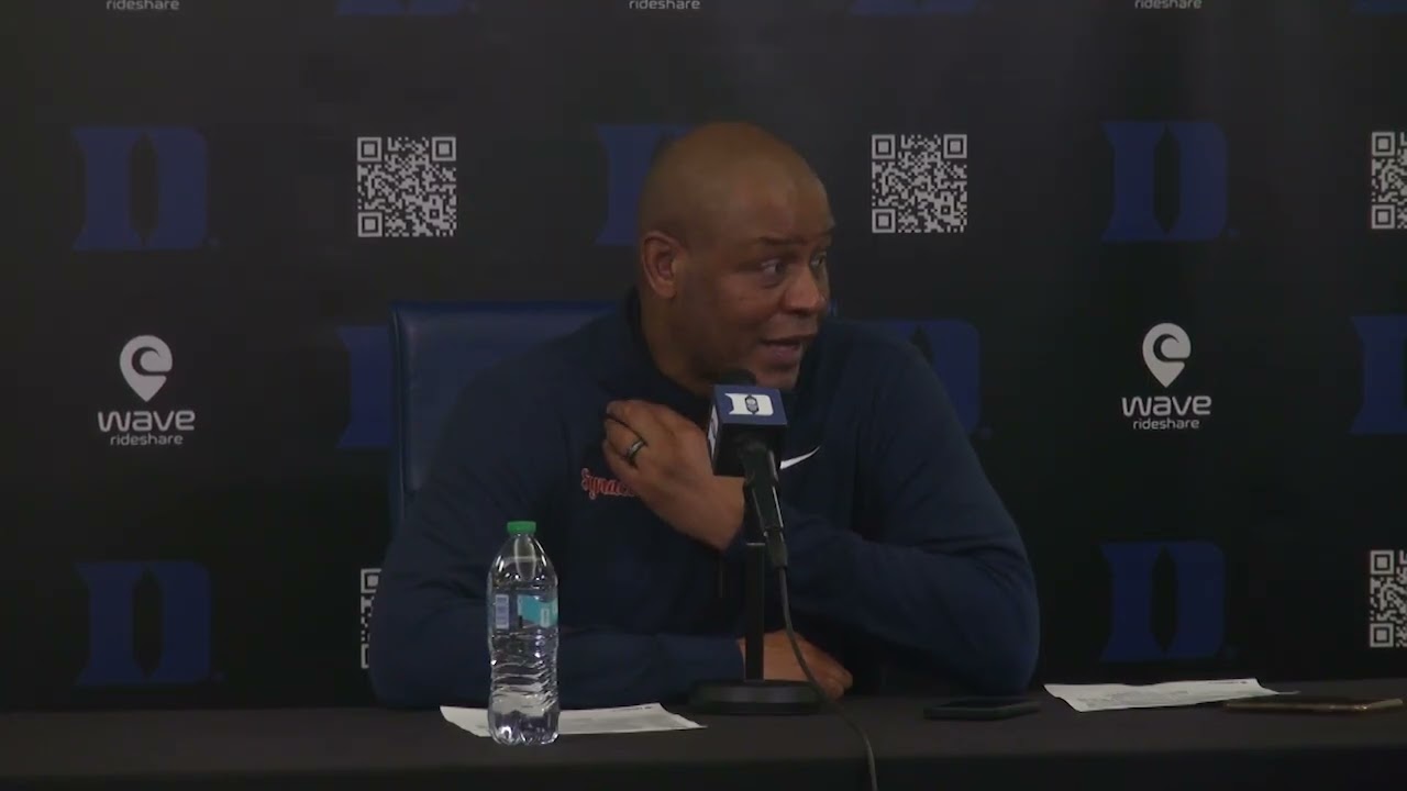 Adrian Autry postgame at Duke
