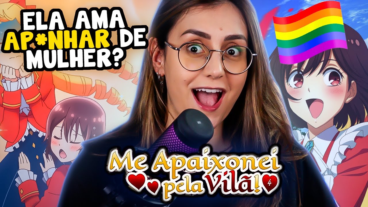 ASSISTINDO O ANIME MAIS GAY DE TODOS 😂 - Me apaixonei pela vilã