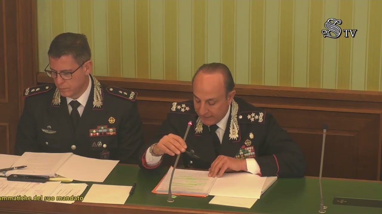 Carabinieri, audizione del Gen. Salvatore Luongo al Senato. Linee programmatiche del mandato