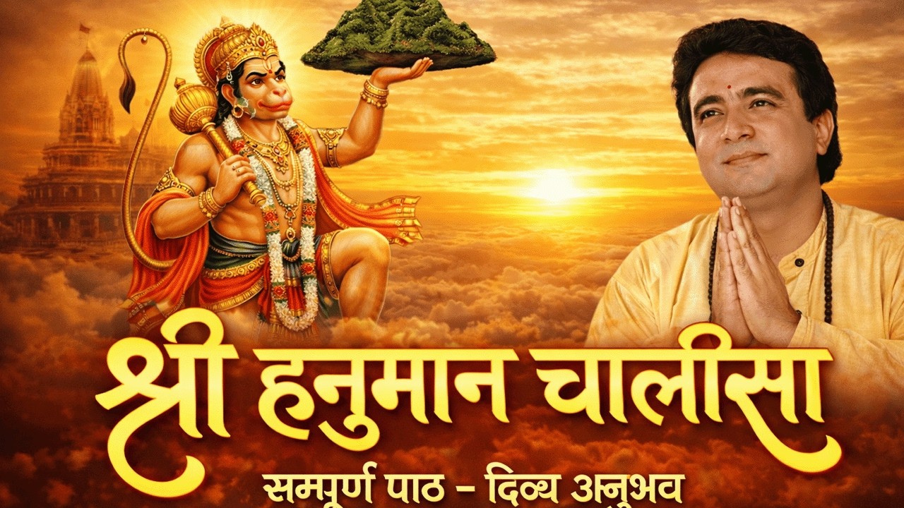LIVE: श्री हनुमान चालीसा | Hanuman Chalisa | Jai Hanuman Gyan Gun Sagar | Hanuman Bhakti