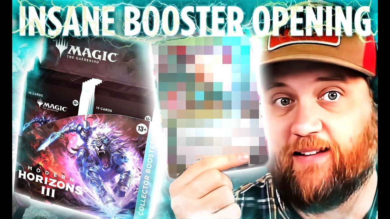 INSANE MTG MODERN HORIZONS 3 COLLECTORS BOX OPENING!