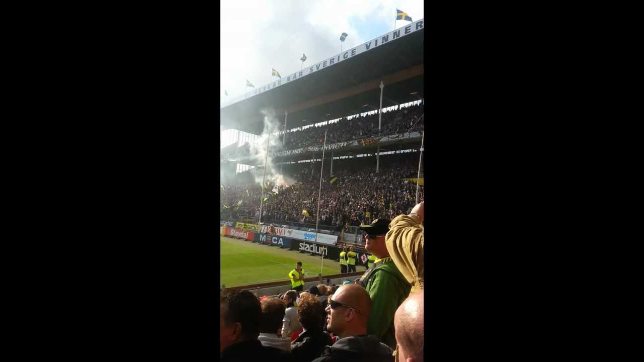 Vi ska Galga hela jävla djurgården. DIF - AIK 0-3 20120916